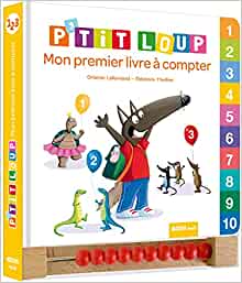 P'TIT LOUP - MON PREMIER LIVRE À COMPTER