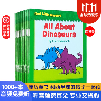 英文原版 First Little Readers C 學(xué)樂小讀者系列C套共25冊 分級閱讀#