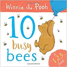 Winnie The Pooh 10 Busy Bees 123 Book