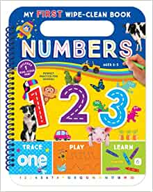 My First Wipe-Clean Book: Numbers-Teacher-Approved Activities to Help Kids Trace, Write, and Learn Numbers and First Words