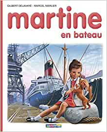 Martine en bateau