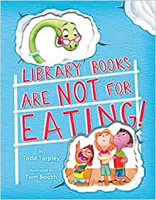 Library Books Are Not for Eating!