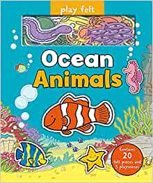 Ocean Animals (Soft Felt Play Books)