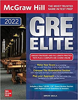 McGraw Hill GRE Elite 2022