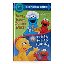 Sesame Street Cookie Monster Plush Toy with Book Bundle Baker Baker Cookie Maker