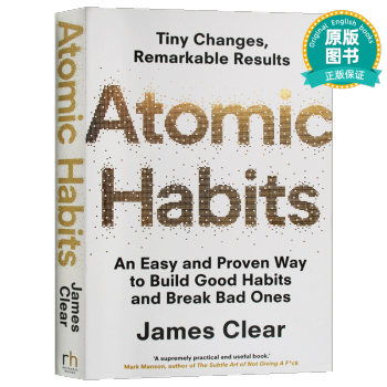 Atomic Habit 英文原版 心理勵志 原子習(xí)慣 建立好習(xí)慣打破壞習(xí)慣的簡單方法 英文版 自我提升管理 James Clear 進(jìn)口原版英語書籍