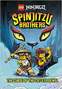 Spinjitzu Brothers #1: The Curse of the Cat-Eye Jewel (LEGO Ninjago) (A Stepping Stone Book(TM))