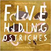 Five Hiding Ostriches