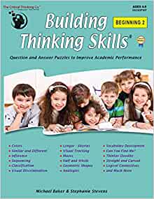 Building Thinking Skills Beginning 2 Workbook - Question and Answer Puzzles to Improve Academic Performance (Ages 3-4)