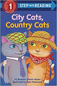 City Cats, Country Cats (Step-Into-Reading, Step 1)