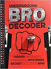 Underground Bro Decoder w/ Secret Decoder Ring