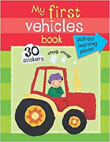 My First Sticker Poster: My First Vehicles Book