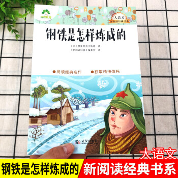 愛德教育大語文新閱讀經(jīng)典書系: 鋼鐵是怎樣煉成的三四五六年級課外閱讀書目閱讀經(jīng)典名作小學(xué)生青少年