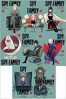 Spy x Family Collection Set Volumes 1-8 by Tatsuya Endo