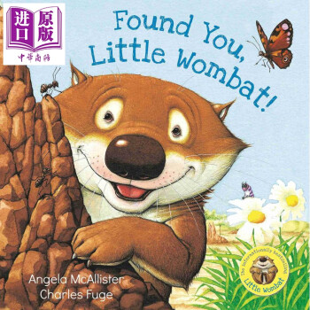 Found You, Little Wombat! 找到你了, 小袋熊! 英文原版 進口原版 2歲到5歲 兒童圖畫書 Angela McAllister