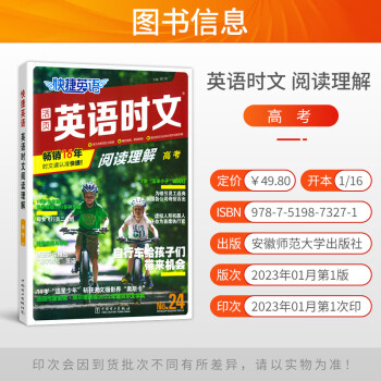 NO.24期新版高考快捷英語活頁(yè)英語時(shí)文閱讀理解高中高三英語專項(xiàng)訓(xùn)練 熱點(diǎn)題型讀后續(xù)寫與應(yīng)用文寫作英語閱讀 NO.24期 英語時(shí)文閱讀 高中三年級(jí)