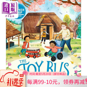 Katie Hickey The toy bus 玩具巴士 英文原版 進(jìn)口圖書 兒童繪本 故事圖畫書