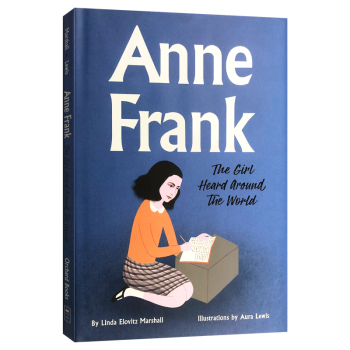 Anne Frank: The Girl Heard Around the World 安妮·弗蘭克 英文原版繪本 全英文版 精裝