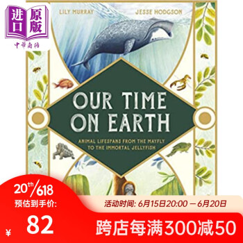 Jesse Hodgson Our Time on Earth 地球的時(shí)間軌跡 英文原版兒童精品繪本 科學(xué)與自然規(guī)律主題 7到12歲