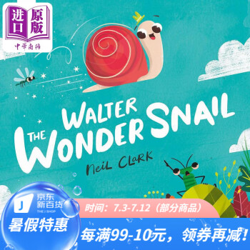 Walter The Wonder Snail 神奇蝸牛沃爾特 英文原版 進(jìn)口圖書 動物故事圖畫書 兒童繪本 3-6歲兒童童書 親子讀物