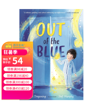 英文原版 Out of the Blue 遠(yuǎn)離陰郁勇敢做自己心理成長平裝繪本Bloomsbury Children's Books 出版