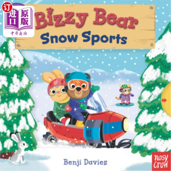 海外直訂Bizzy Bear: Snow Sports 比茲熊:雪上運(yùn)動(dòng)