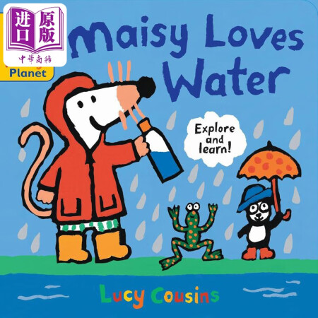 小鼠波波愛玩水 Maisy Loves Water 英文原版...