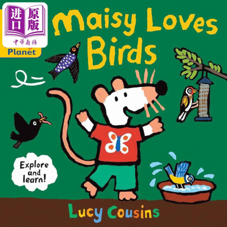 小鼠波波愛小鳥 Maisy Loves Birds 英文原版...