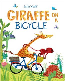 Giraffe on a Bicycle