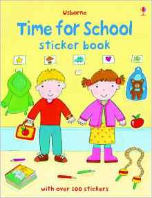 Time for School Sticker Book