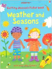 Getting Dressed Sticker Book Weather and Seasons