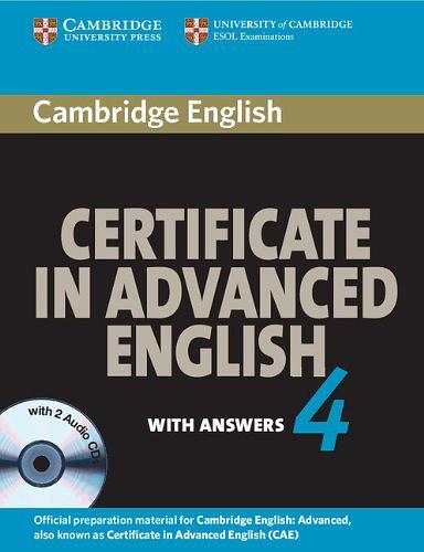 Cambridge Certificate in Advanced English 4 for Updated Exam Self-study Pack