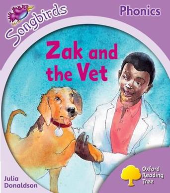 Oxford Reading Tree Songbirds Phonics Level 1: zak and the wet