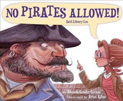 No Pirates Allowed!  Said Library Lou