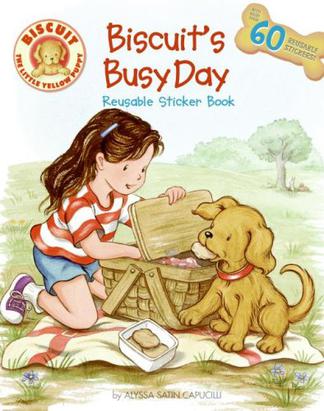 Biscuit's Busy Day Reusable Sticker Book