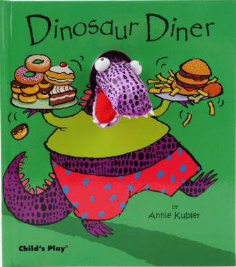 Puppet books Child's play: Dinosaur Diner