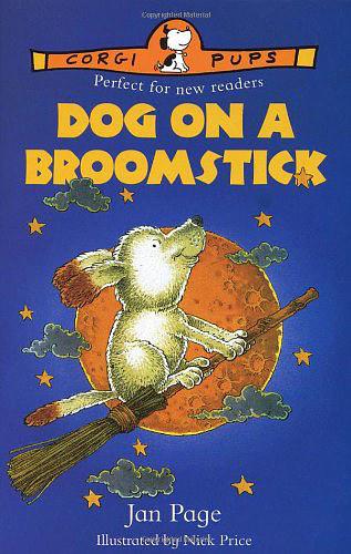 Dog on a Broomstick