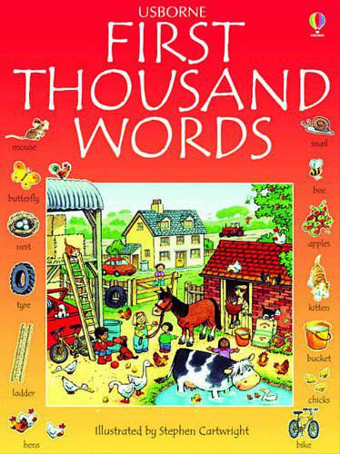 First Thousand Words in English