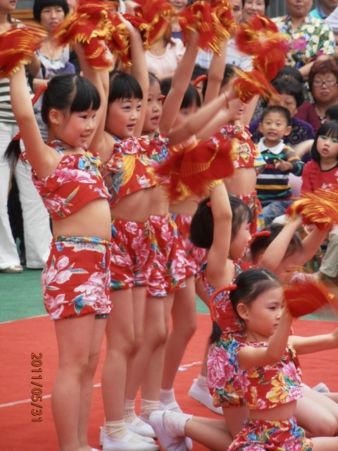 幼兒園里的六一文