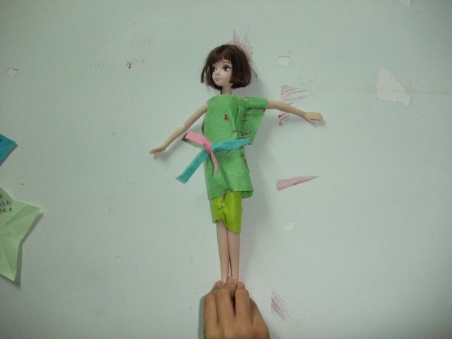 我給娃娃做衣服