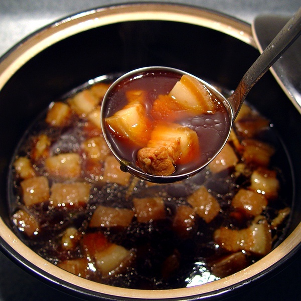 做鹵肉汁，拌飯用