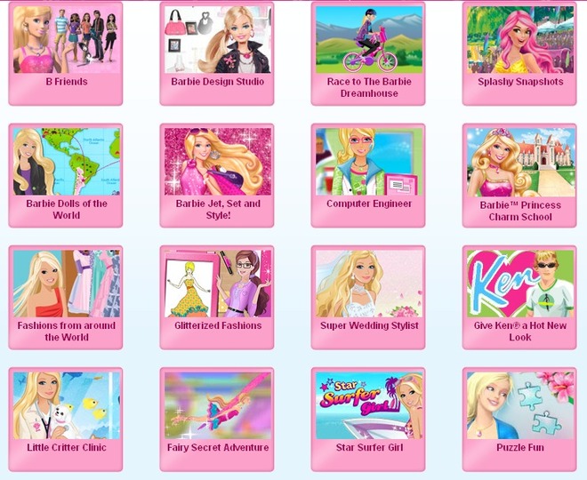 Barbie Games for