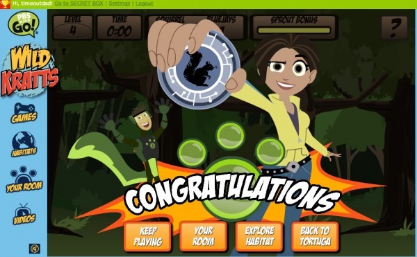Wild Kratts Onli