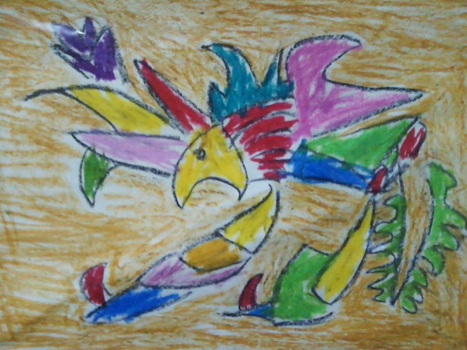 自由的画