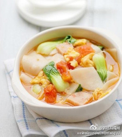 什錦面片湯