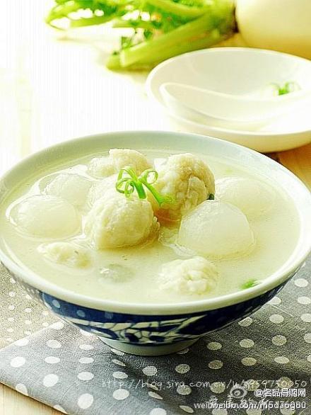 蘿卜魚丸湯