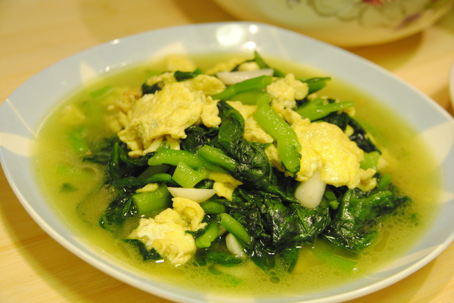 木耳菜炒蛋