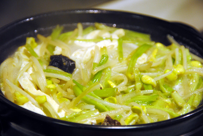 美味的齋菜煲