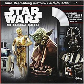 星戰(zhàn)原三部曲 隨讀故事書和CD合集 Star Wars The Original Trilogy