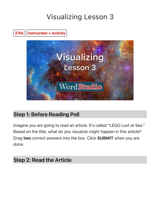 Achieve3000: Vis